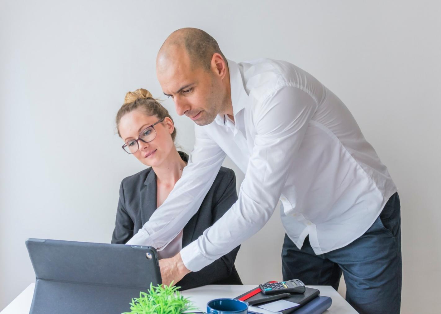 Financial planning workspace with documentation and planning tools